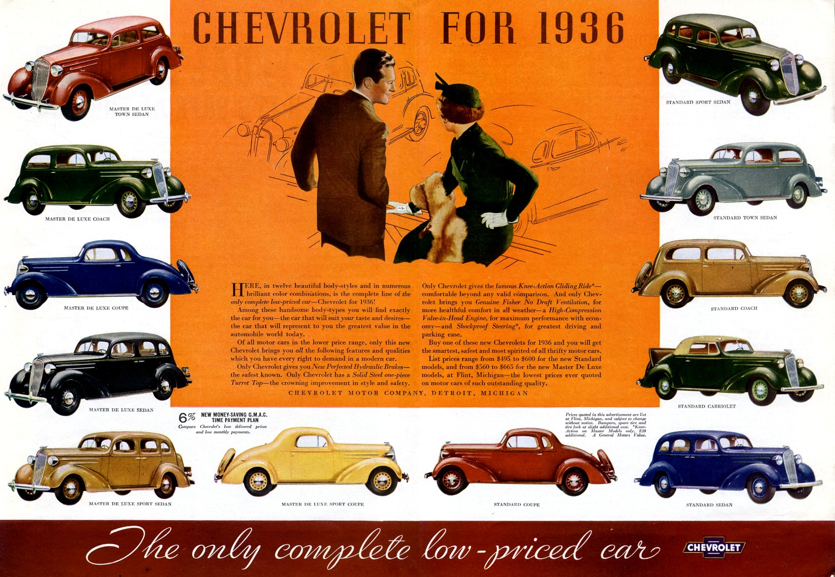 1936 Chevrolet Auto Advertising